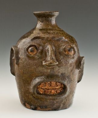 face jug, Milwaukee art museum