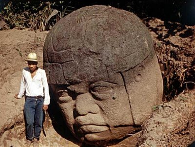 Olmec head unearthed